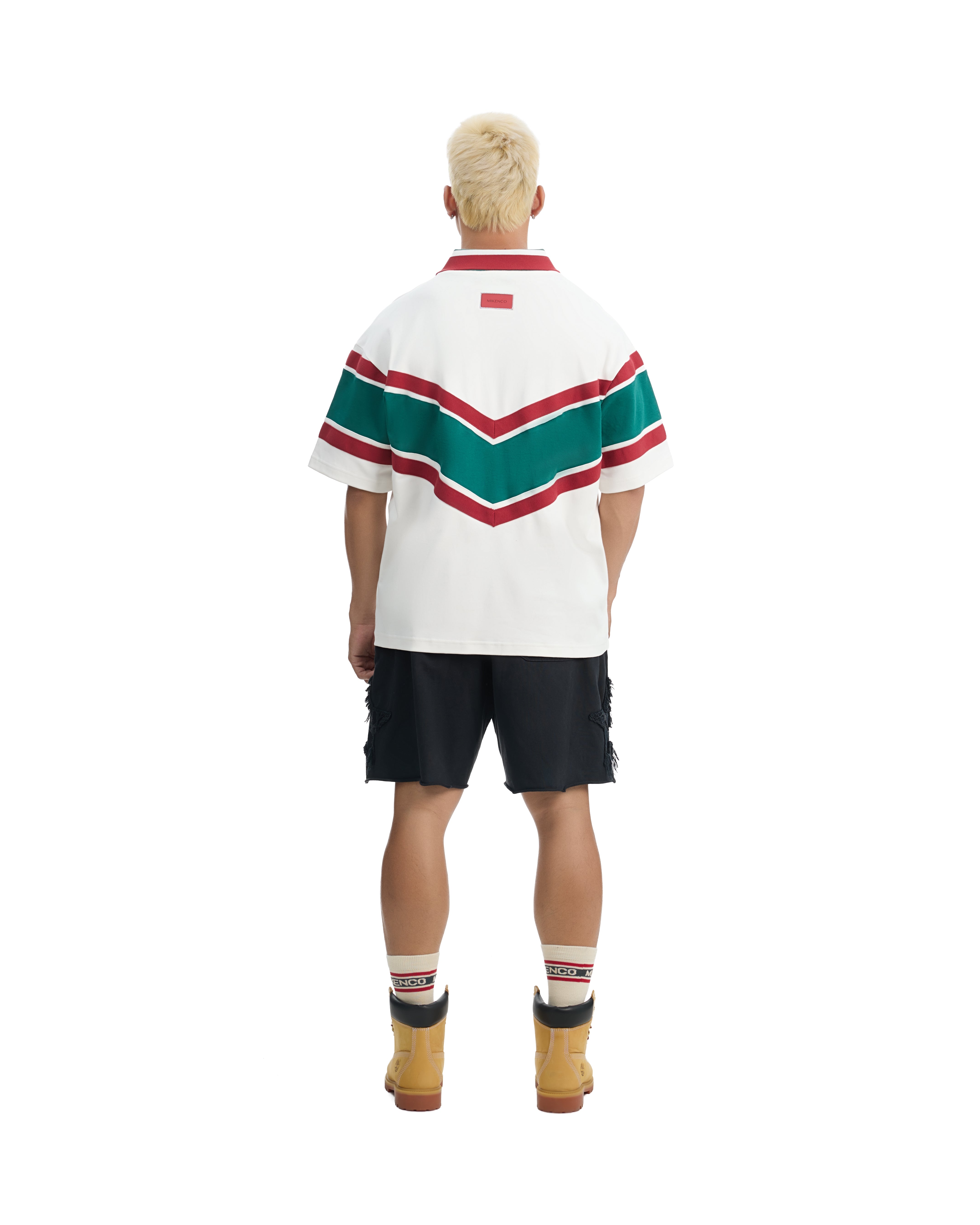 HUSTLE CHEVRON POLO