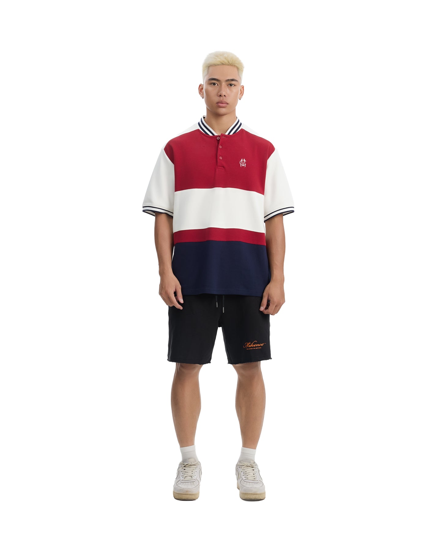 STRIPED RUGBY POLO