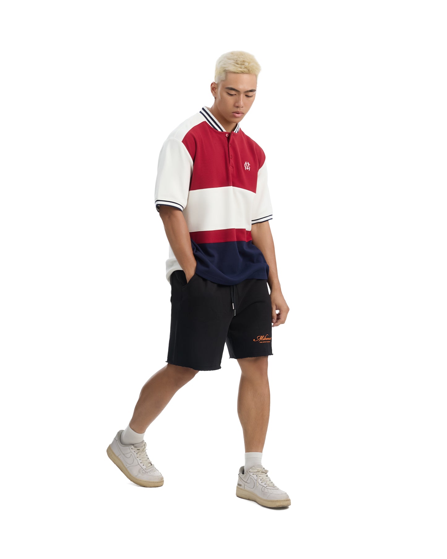 STRIPED RUGBY POLO