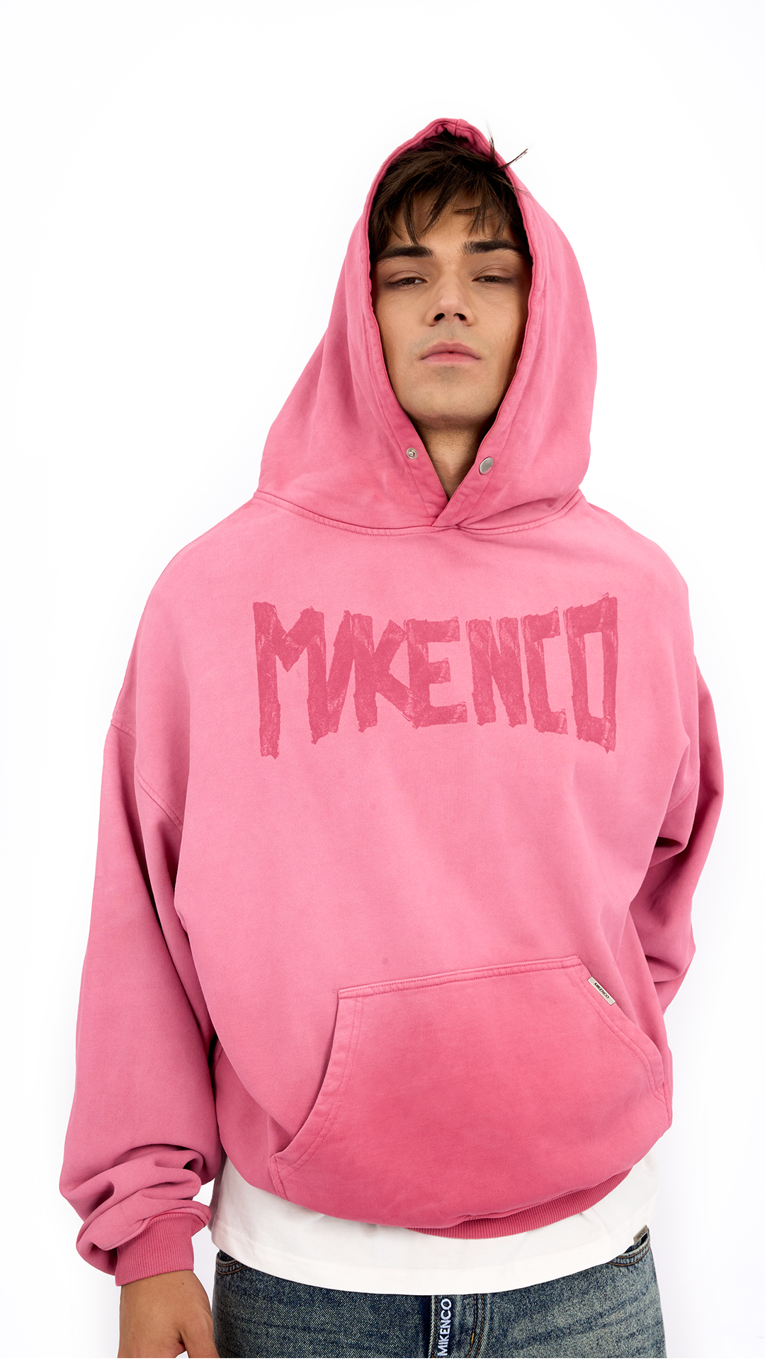 FREE MOTION WASH HOODIE – HỒNG