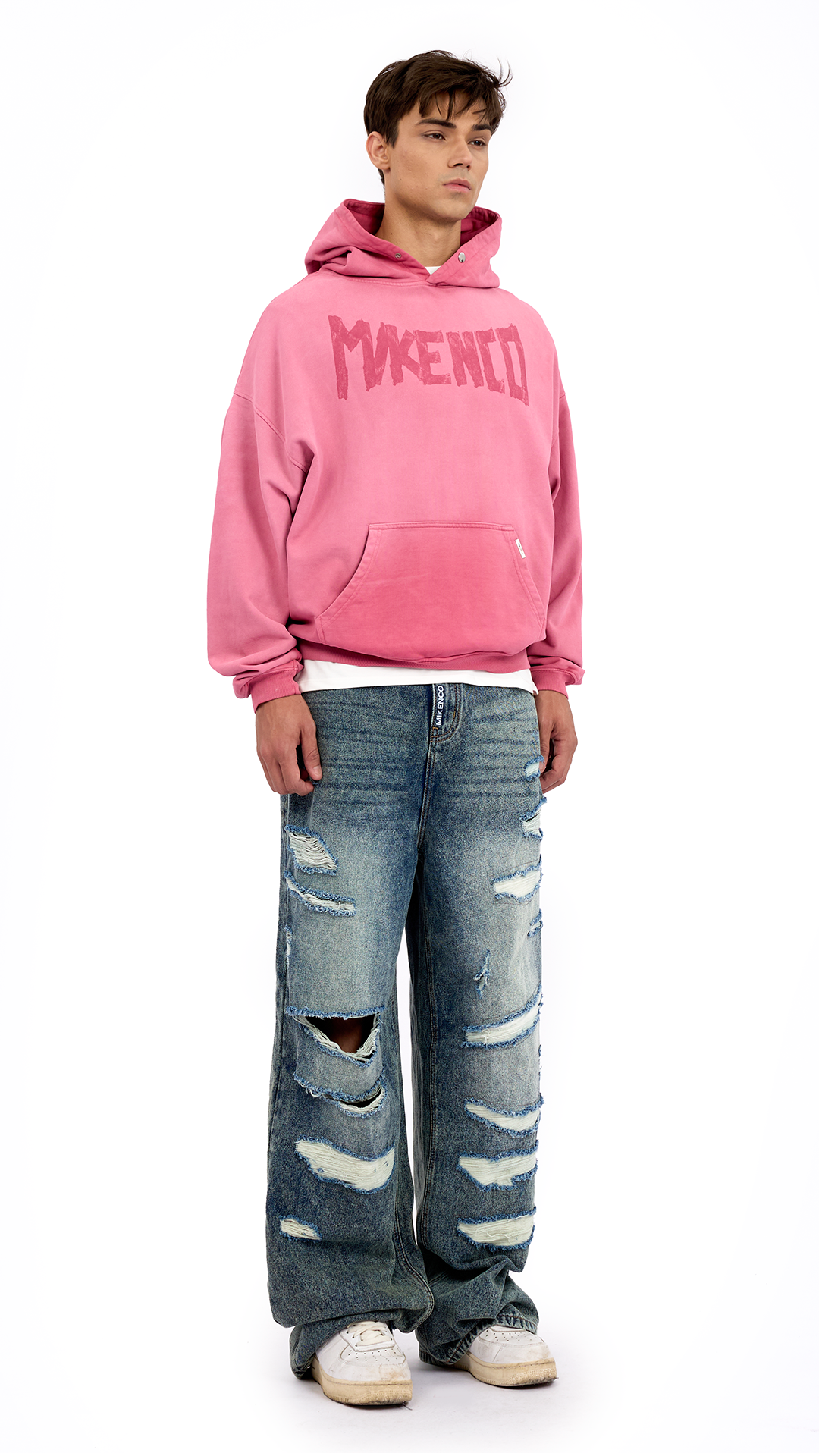 FREE MOTION WASH HOODIE – HỒNG