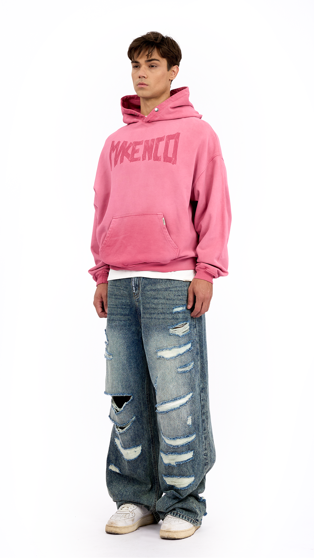 FREE MOTION WASH HOODIE – HỒNG
