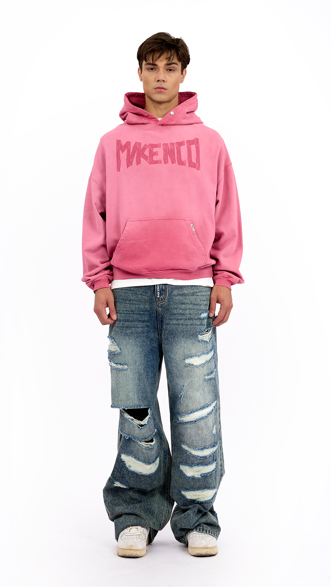 FREE MOTION WASH HOODIE – HỒNG