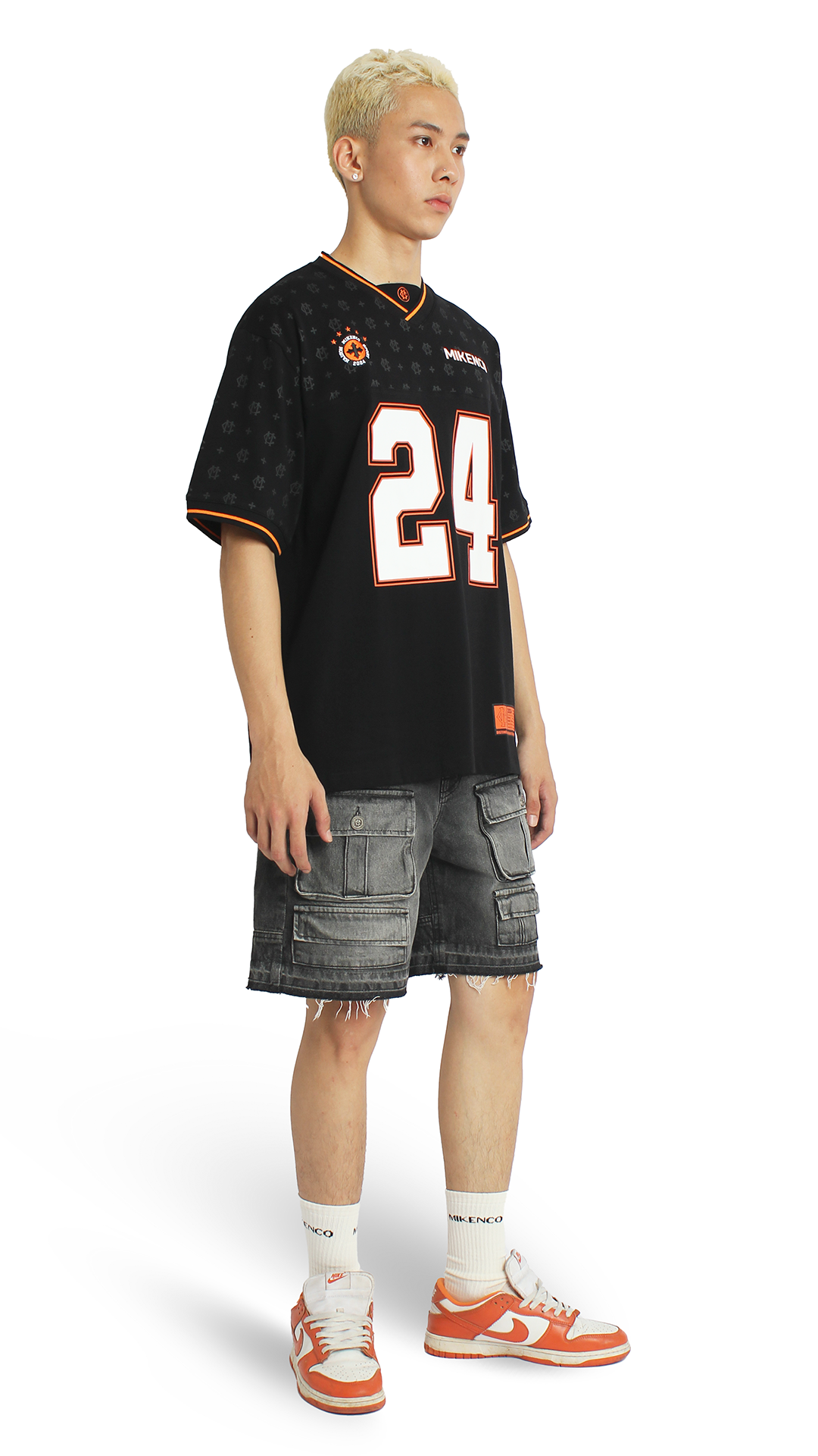 MONOGRAM SPORTY V-NECK TSHIRT