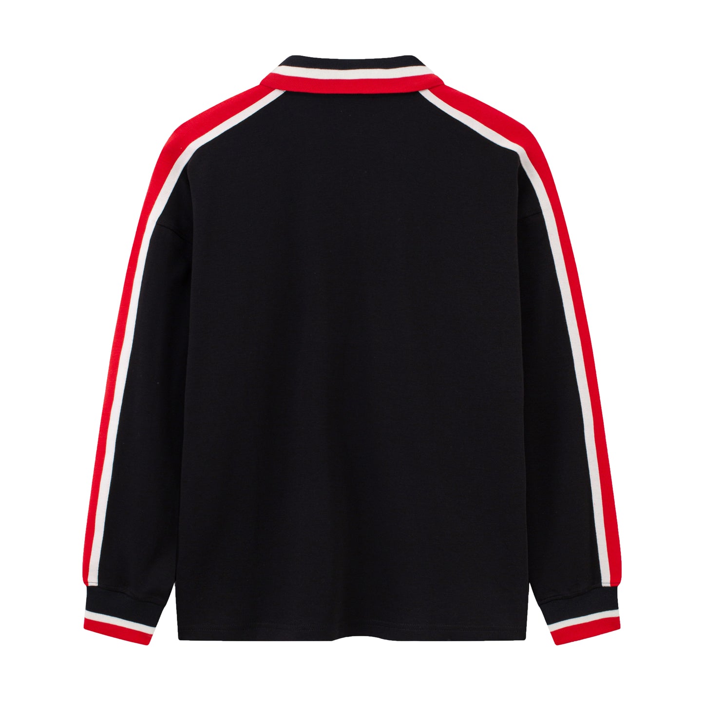 STREET RACE LONG SLEEVE POLO – ĐEN