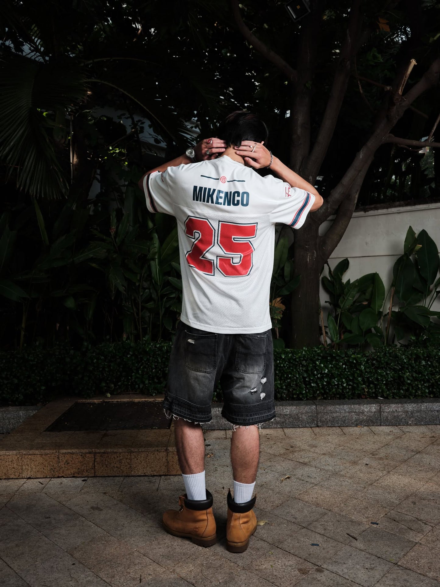 25 MESH JERSEY TSHIRT