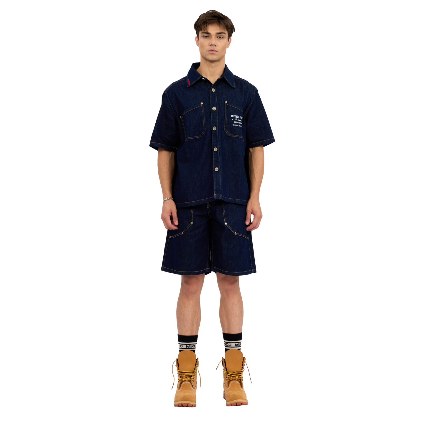REFINEMENT DENIM SHORT