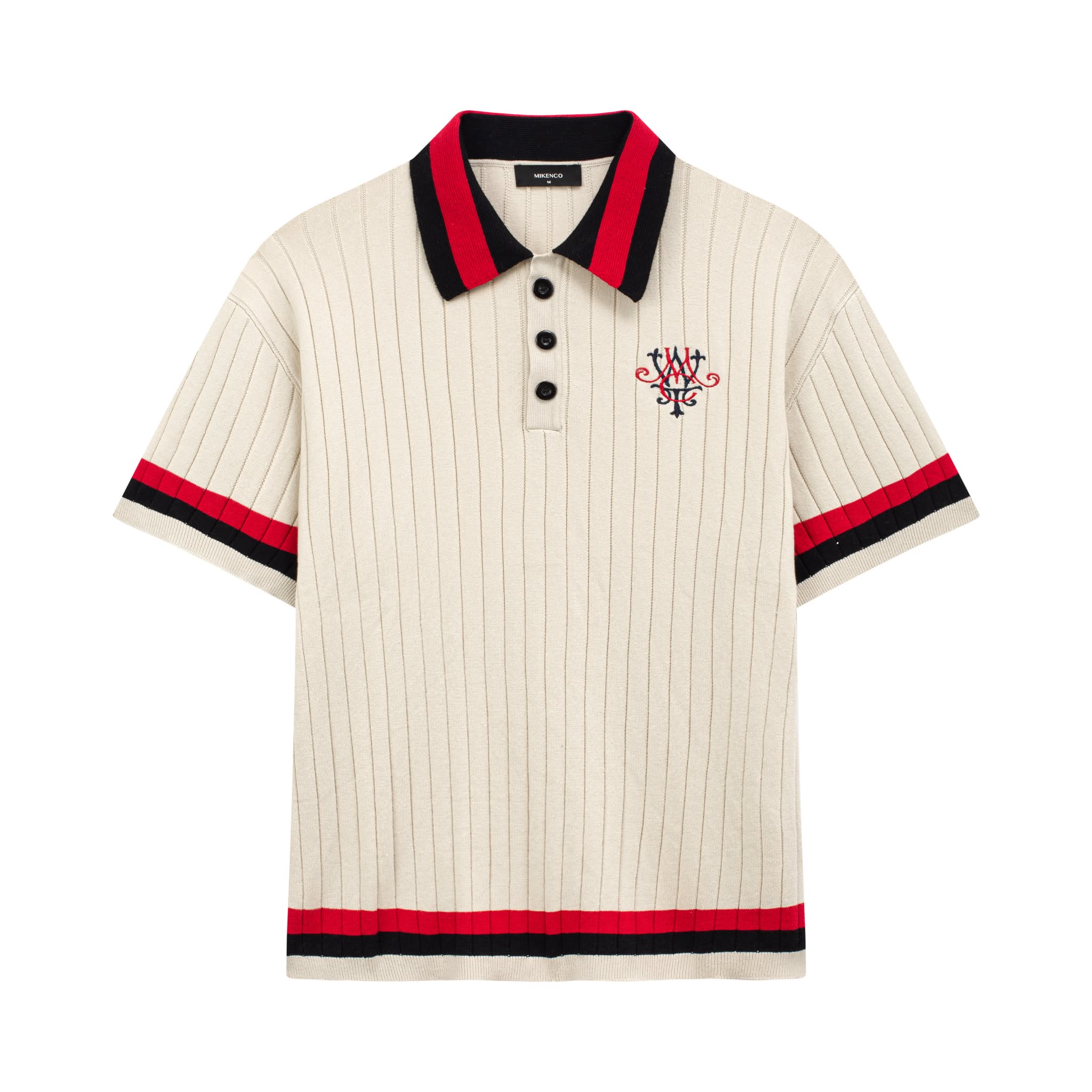 ANTIQUE STRIPE KNIT POLO