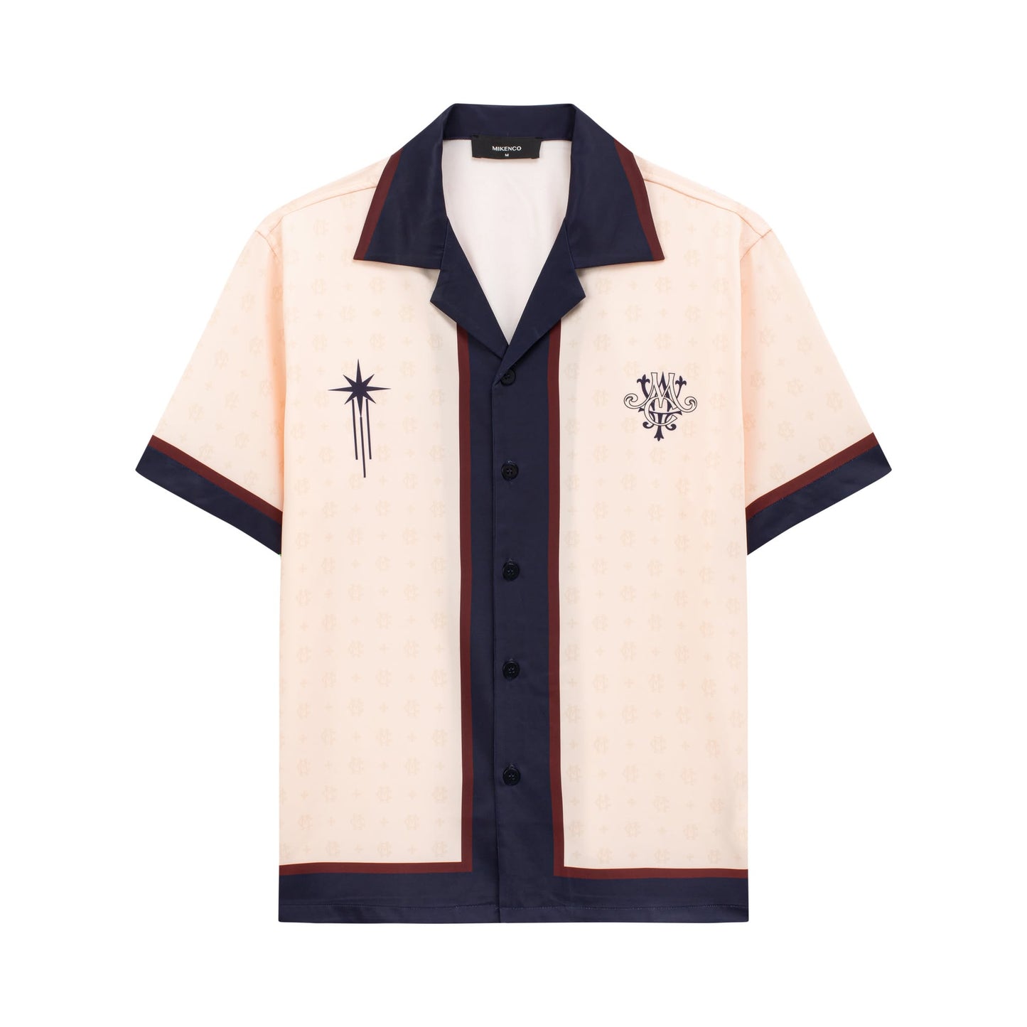 MONOGRAM SATIN SHIRT