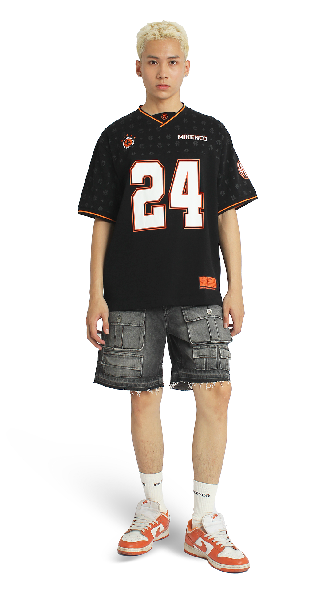 MONOGRAM SPORTY V-NECK TSHIRT