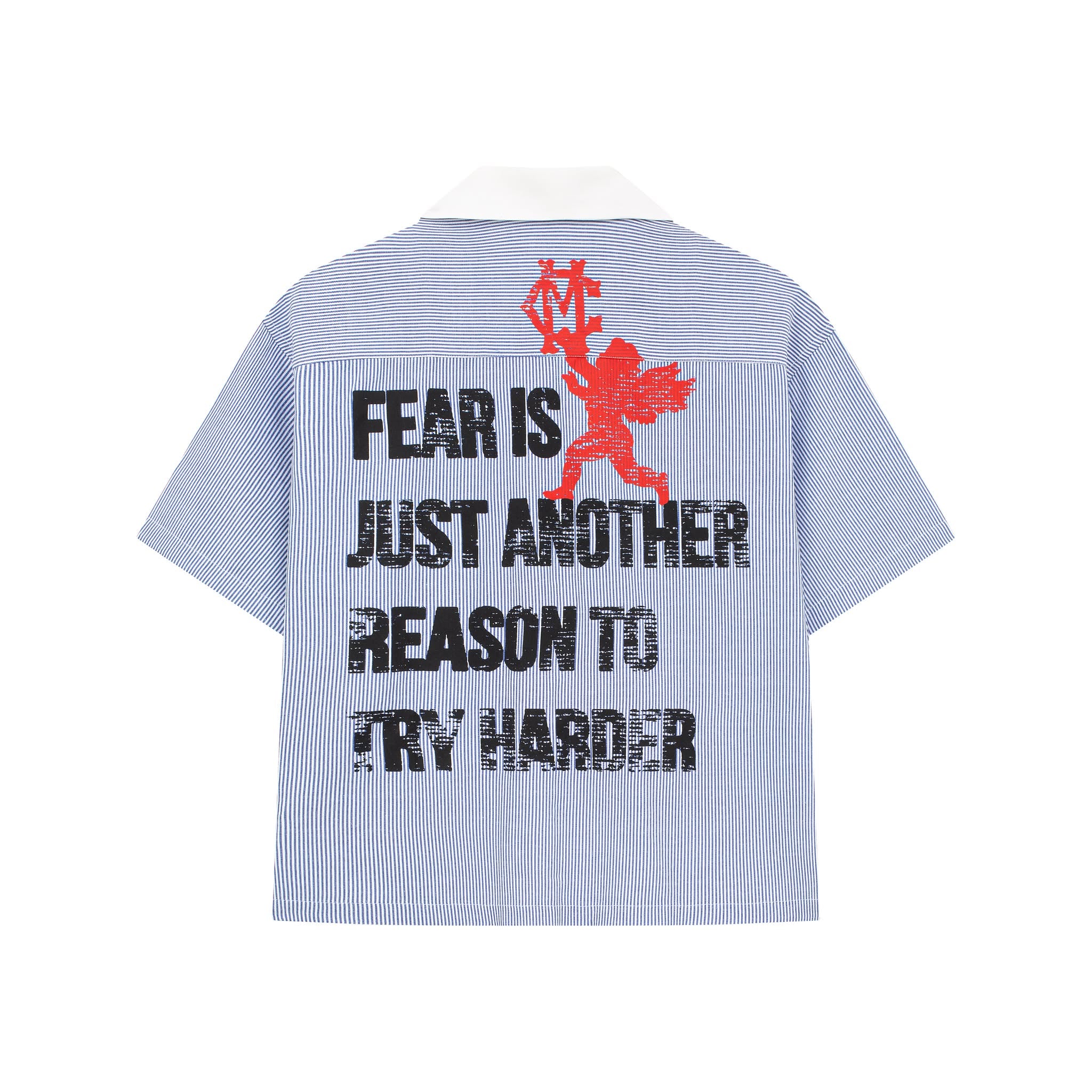 NO FEAR PINSTRIPE SHIRT