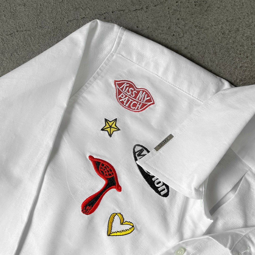 STICKER EMBROIDERED SHIRT