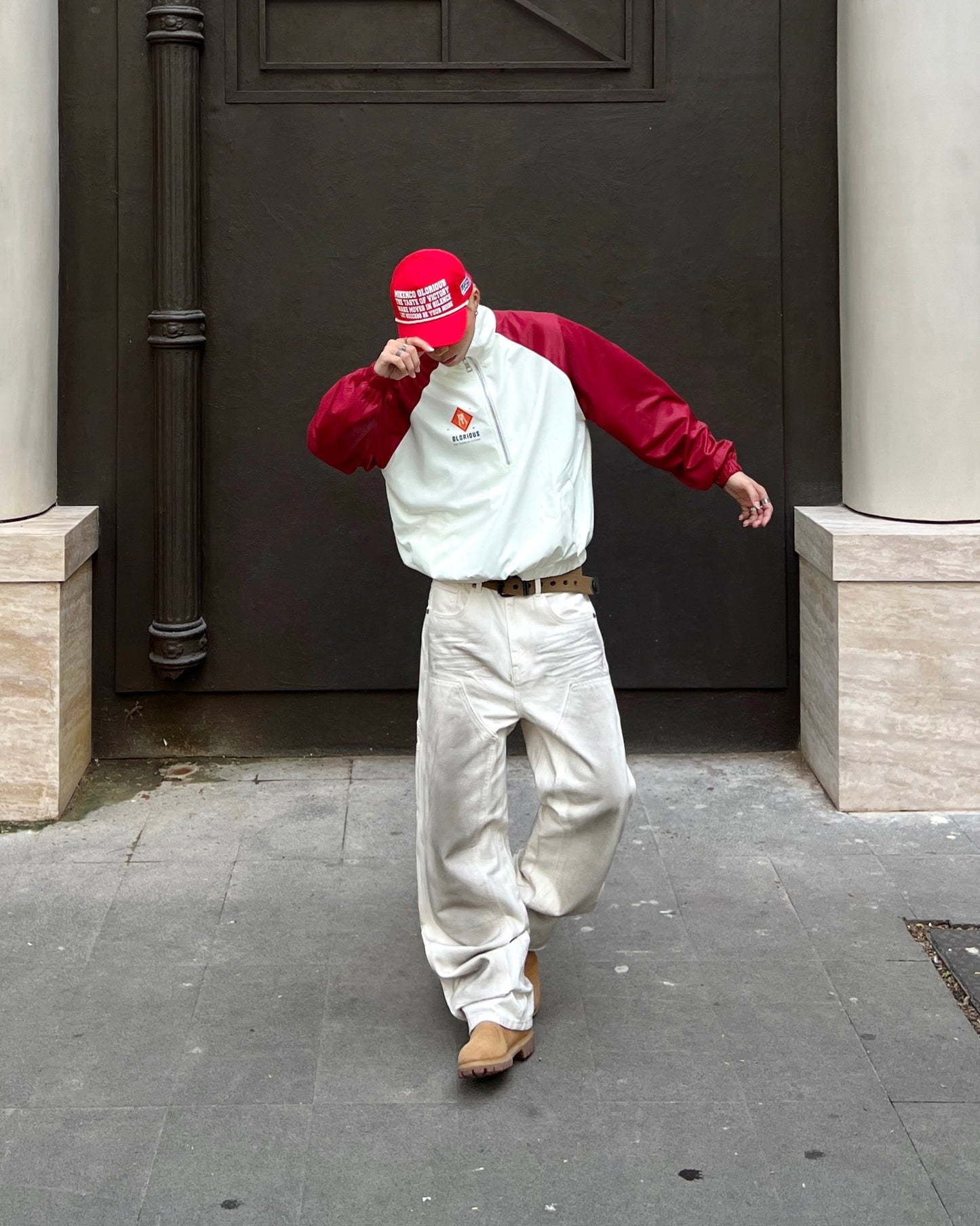 GLORY HALF ZIP WINDBREAKER