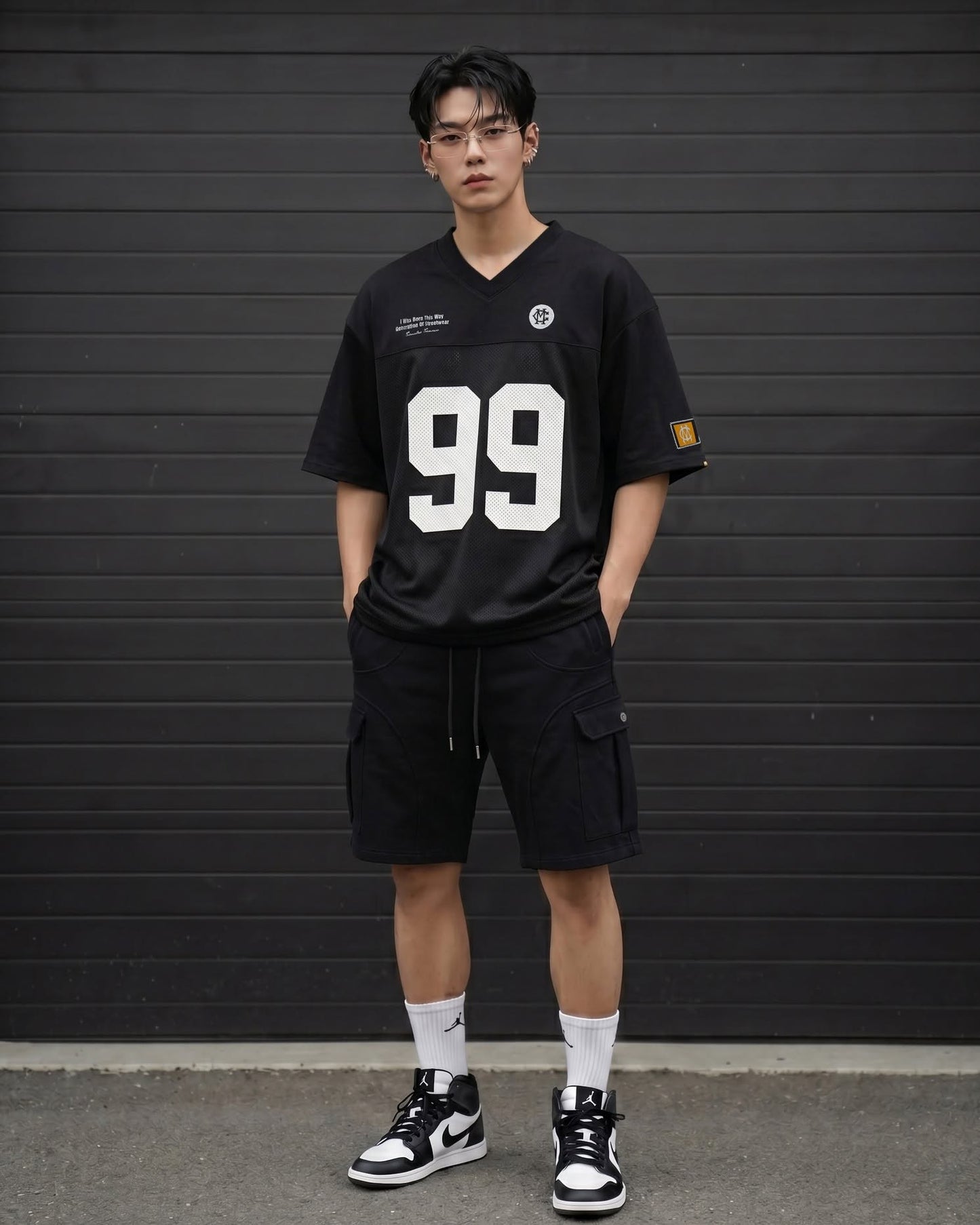 BLACKOUT CARGO SHORT