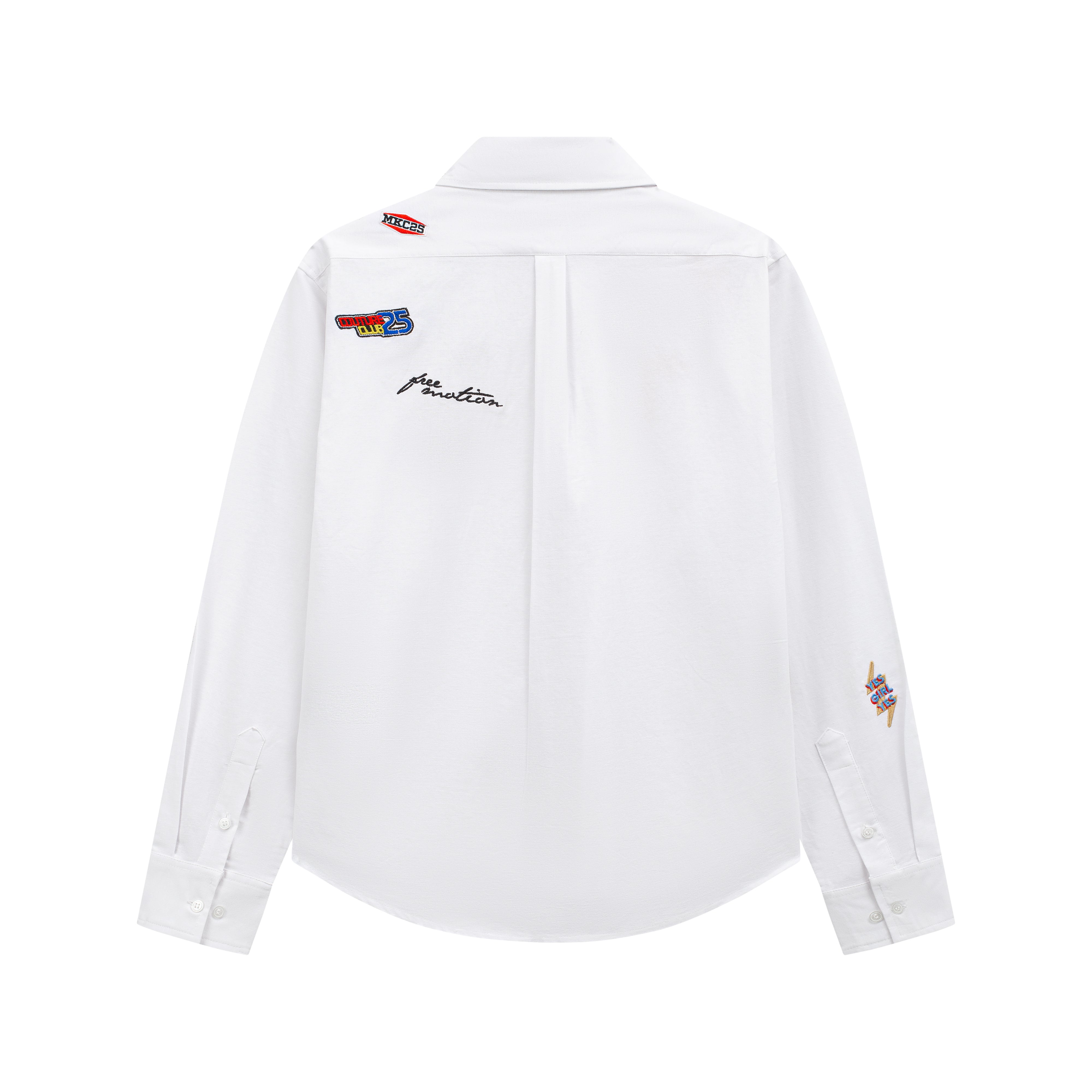 STICKER EMBROIDERED SHIRT