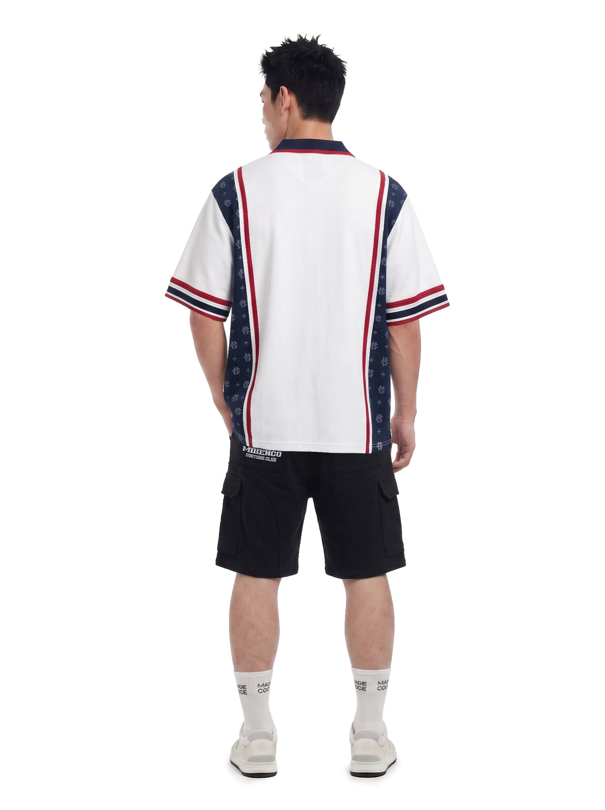 MONOGRAM STRIPES POLO