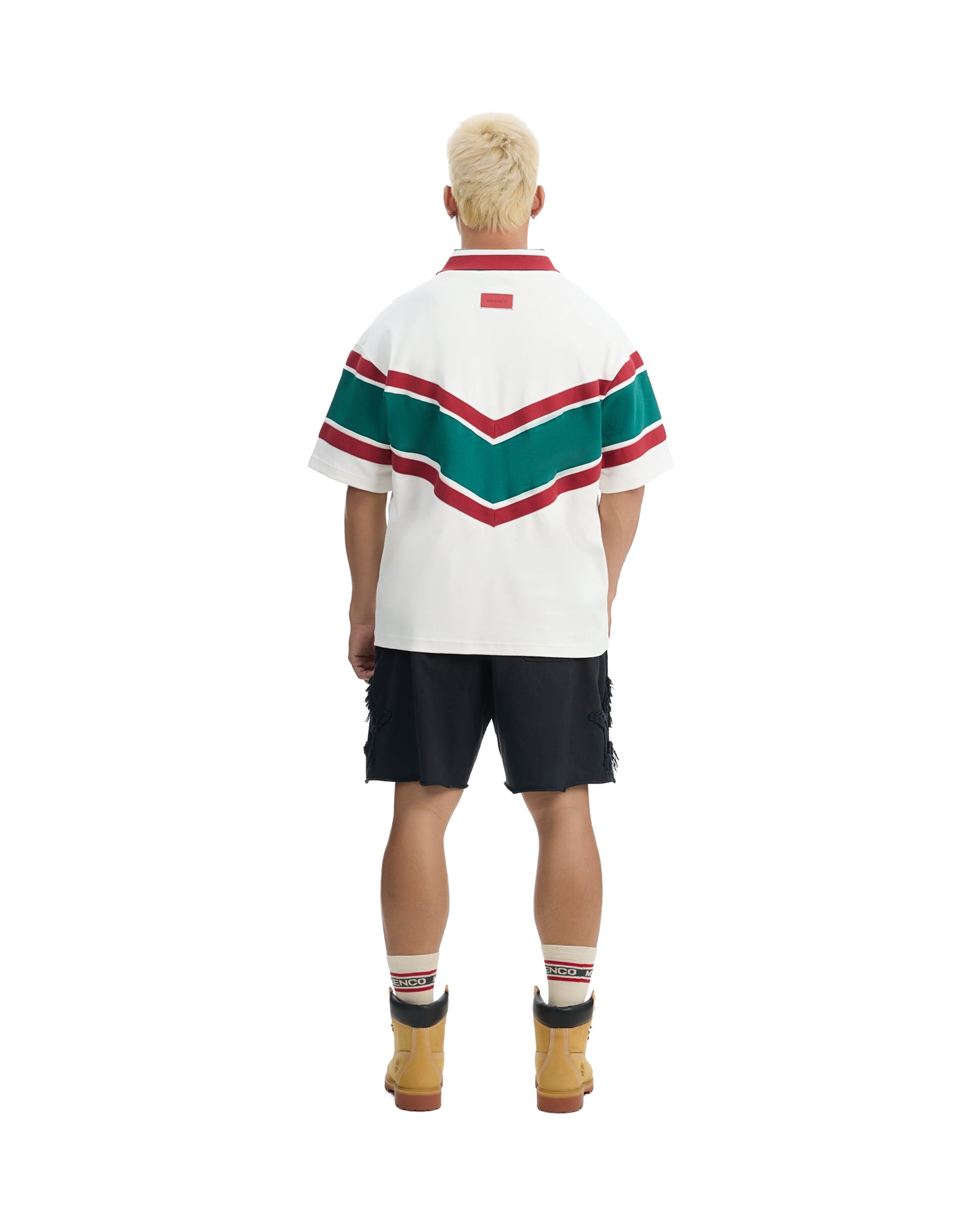 HUSTLE CHEVRON POLO