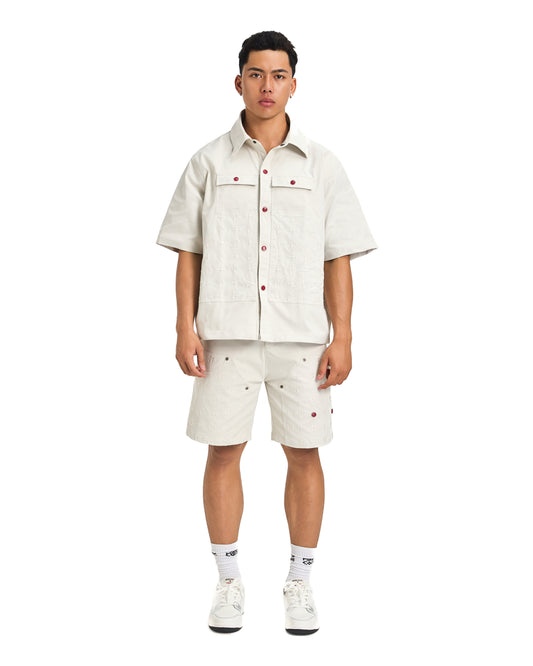 ARCHIVE MONOGRAM CARGO SHORT