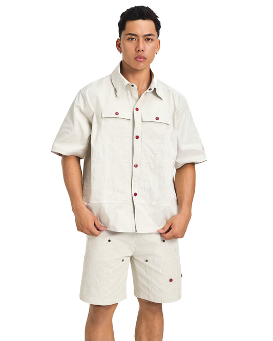 ARCHIVE MONOGRAM CARGO SHORT