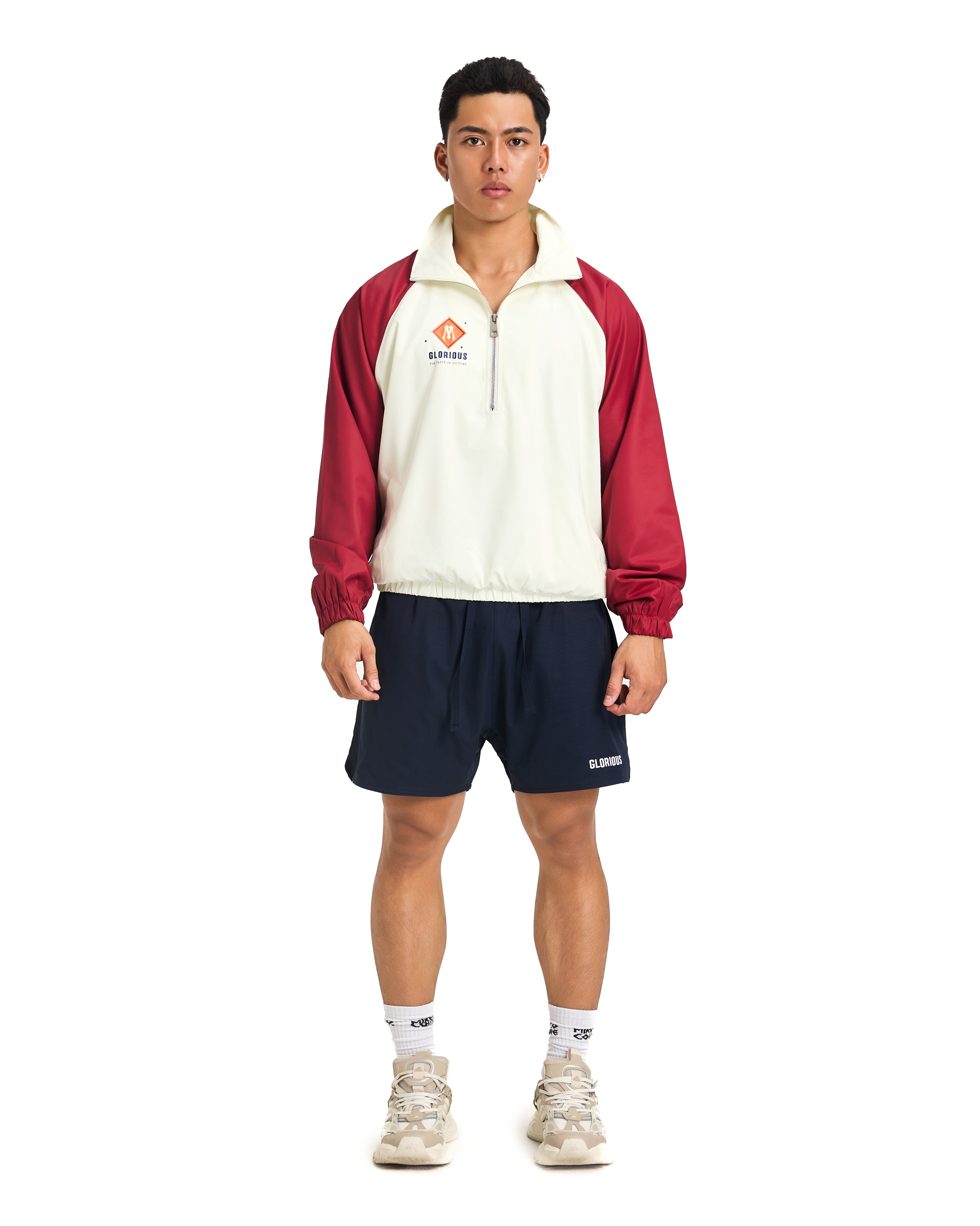 GLORY HALF ZIP WINDBREAKER