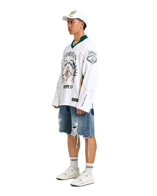 DISTRESSED WASH SHORT