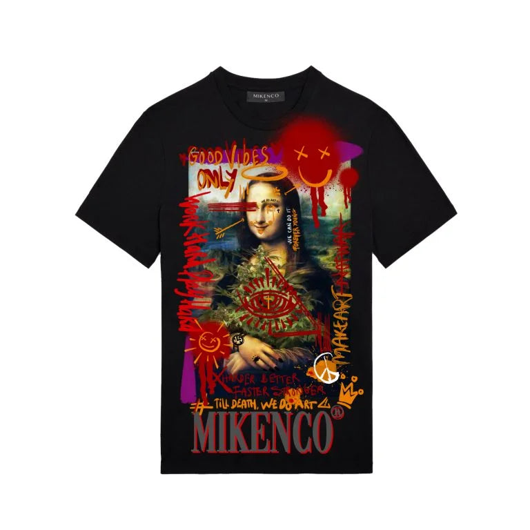 MONA LISA TSHIRT AR TECHNOLOGY