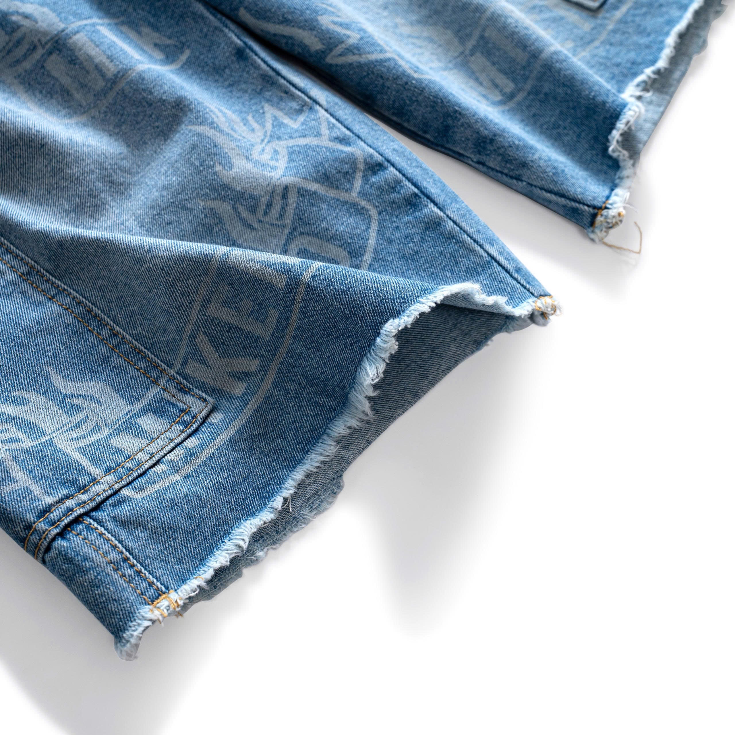 FLAME BANNER CARGO SHORT