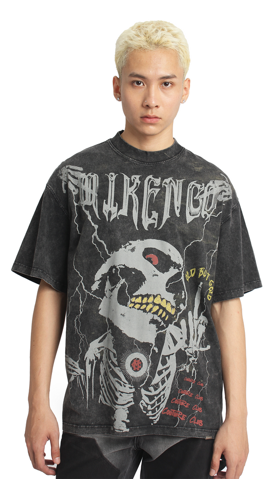 SKULL BUT COOL WASH TSHIRT