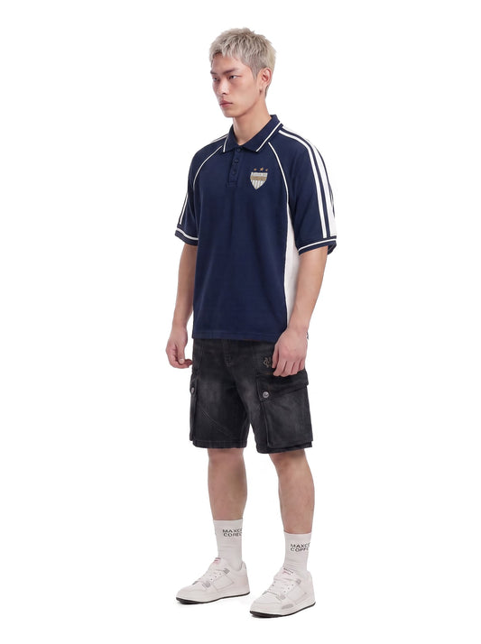 HUSTLE SHIELD POLO