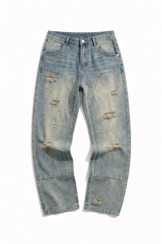 CARPENTER DISTRESSED JEANS