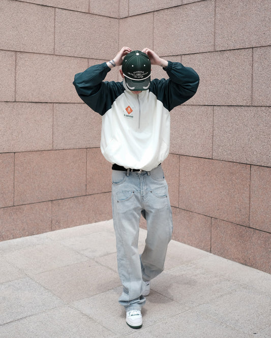 GLORY HALF ZIP WINDBREAKER