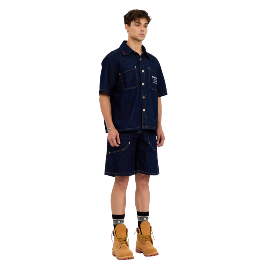 REFINEMENT DENIM SHORT
