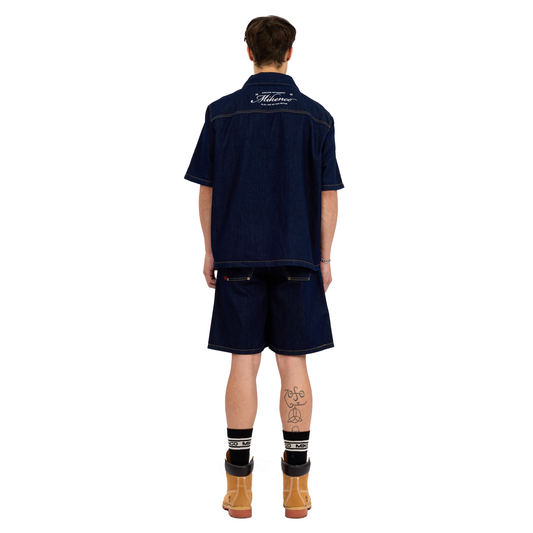 REFINEMENT DENIM SHORT