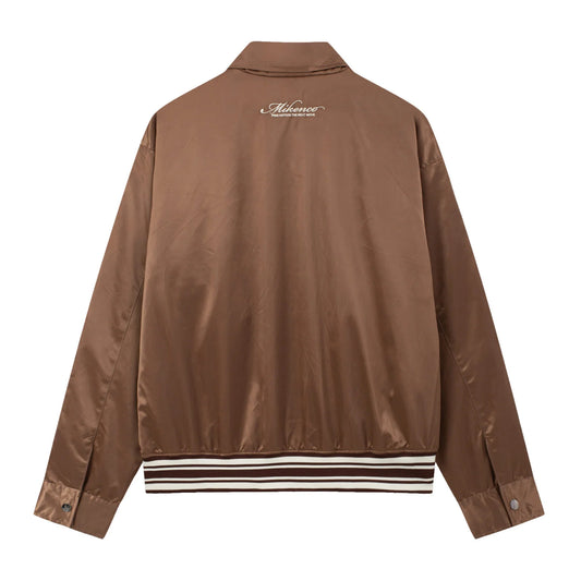 COLLARED BOMBER JACKET