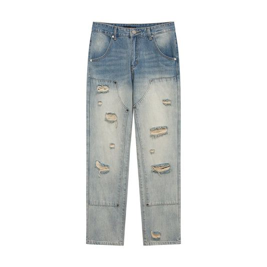 CARPENTER DISTRESSED JEANS