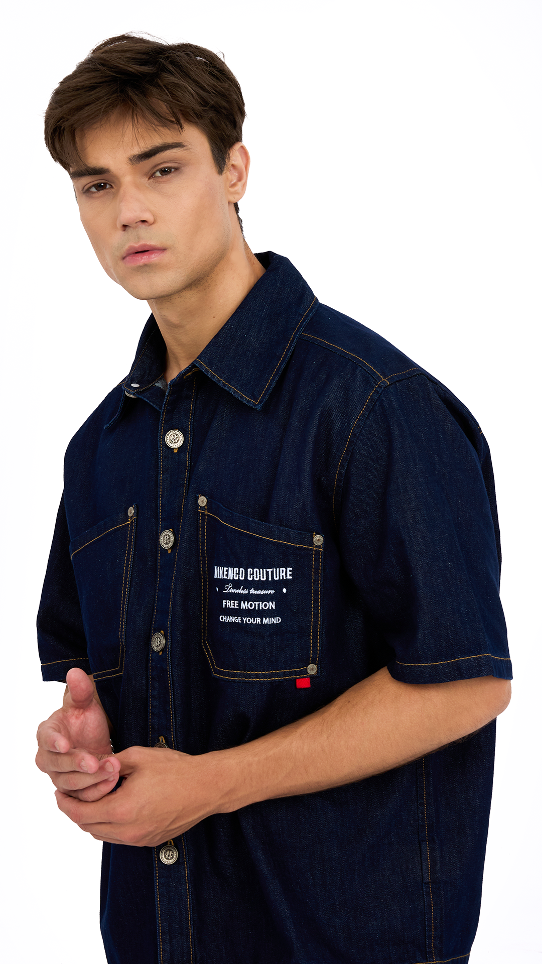 REFINEMENT DENIM SHIRT