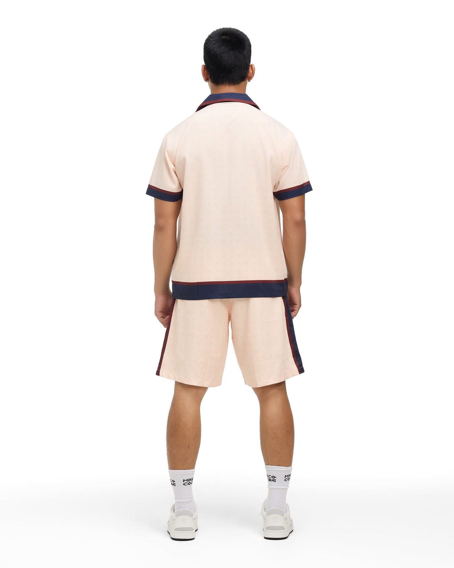 MONOGRAM SATIN SHORT