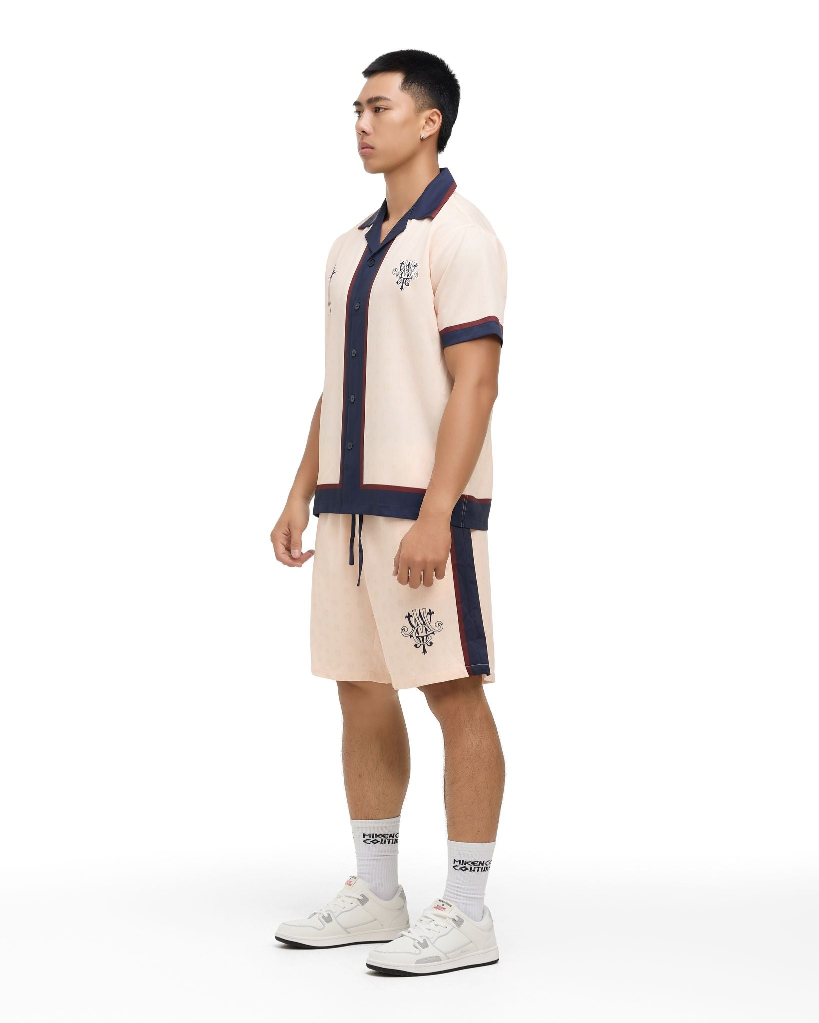 MONOGRAM SATIN SHORT