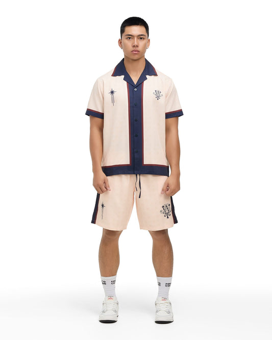 MONOGRAM SATIN SHORT