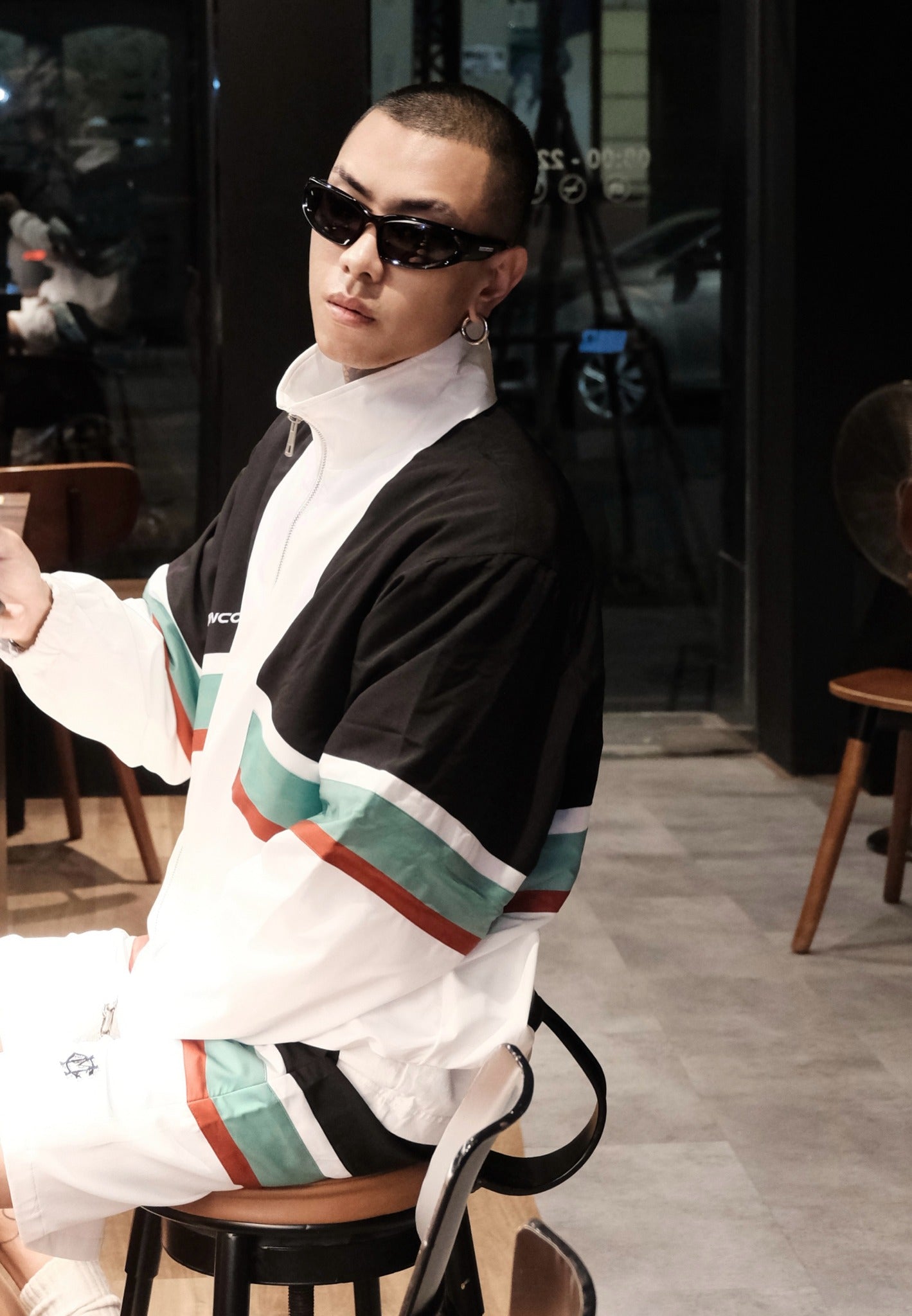 GLORIOUS CHEVRON JACKET