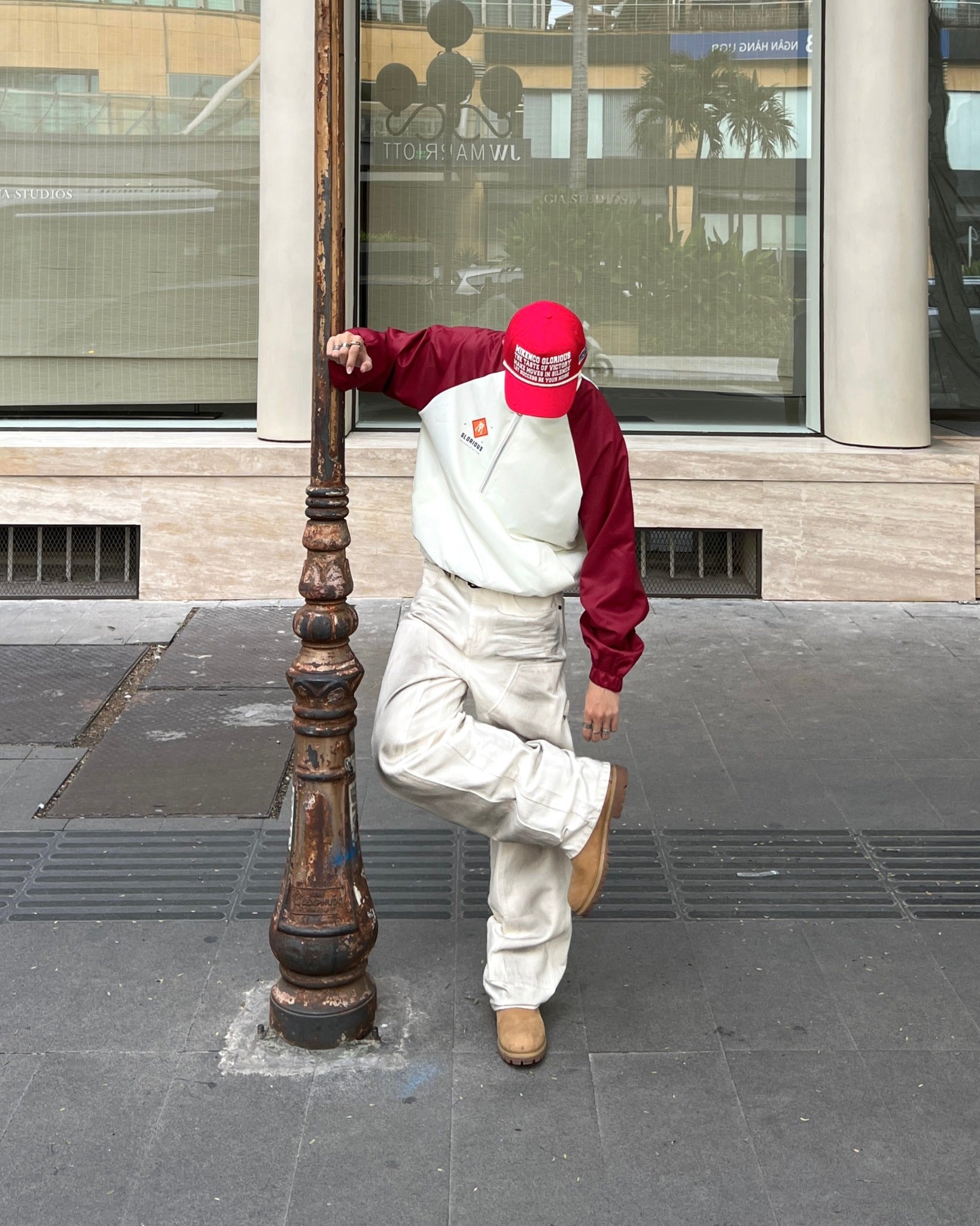 GLORY HALF ZIP WINDBREAKER