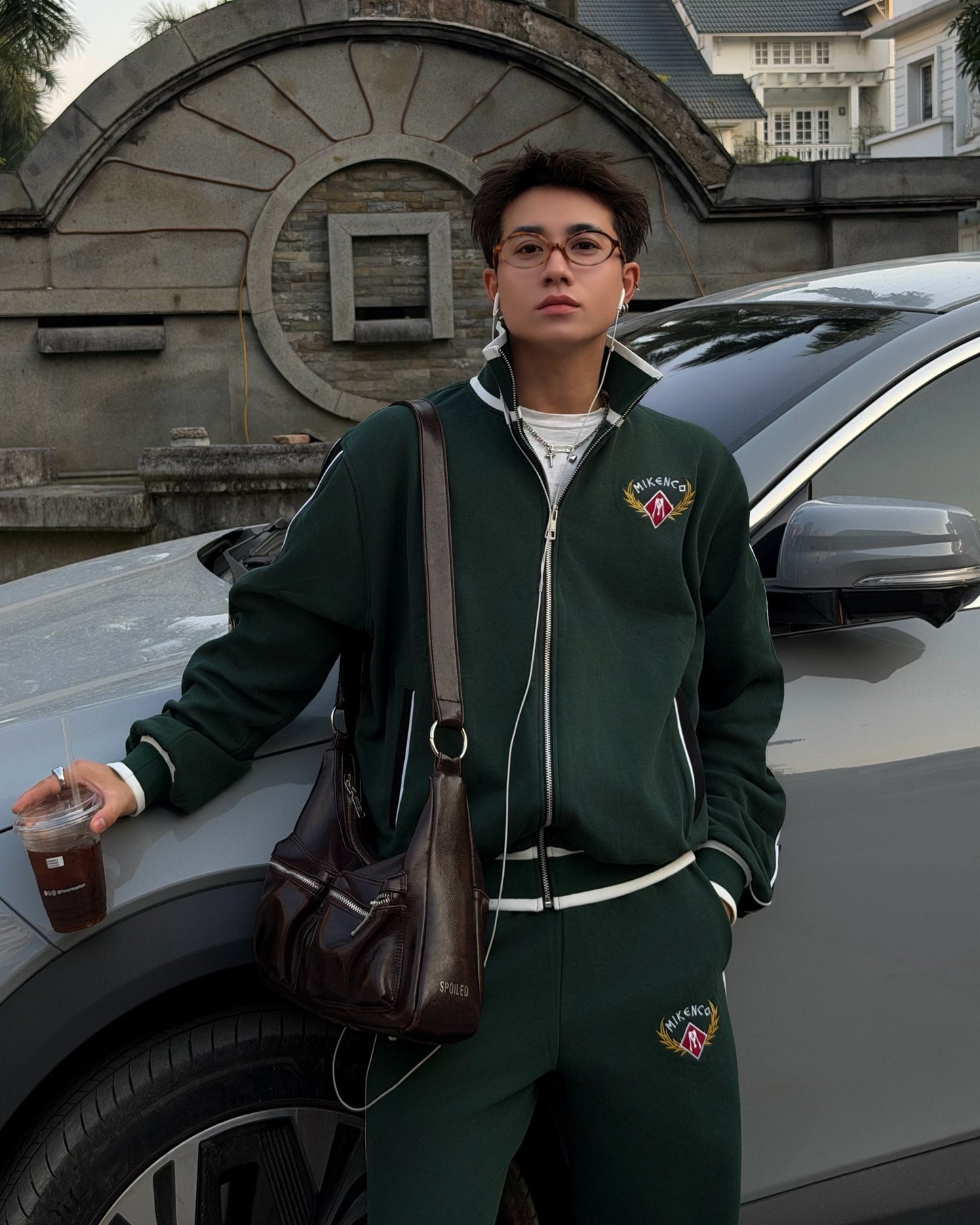 FOREST POLY TRACK JACKET