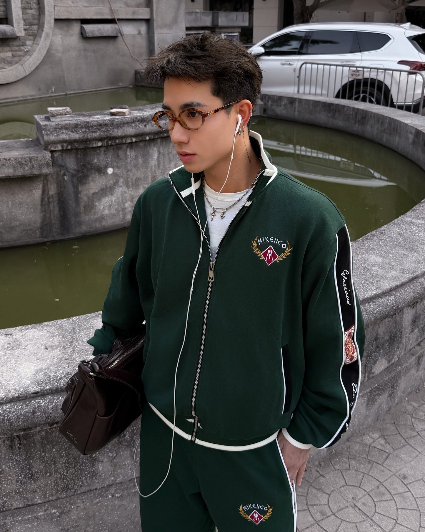 FOREST POLY TRACK JACKET