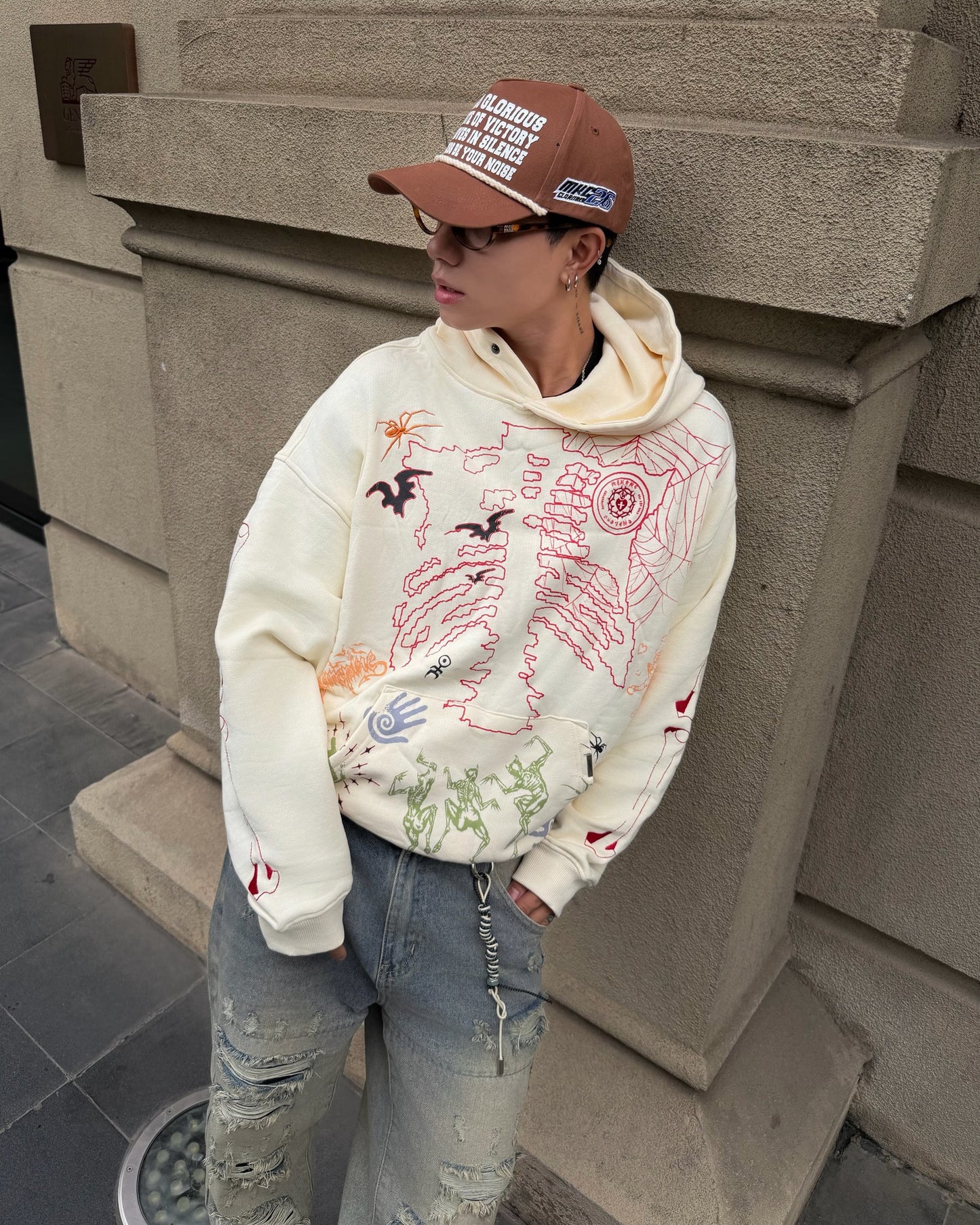 SKELETON CURSE HOODIE