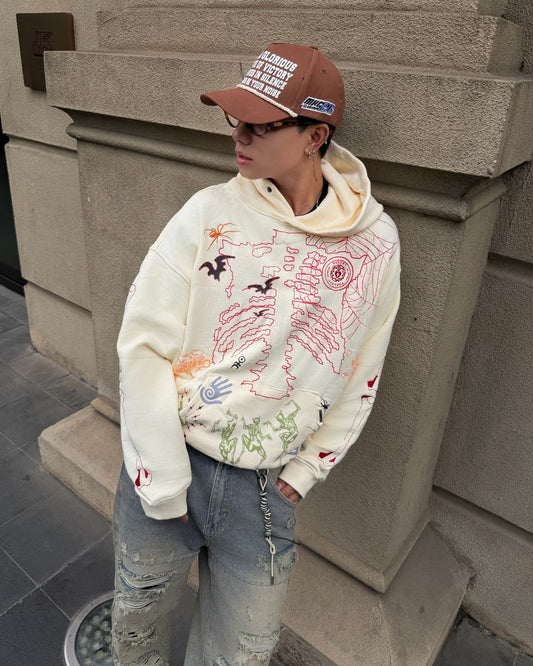 SKELETON CURSE HOODIE