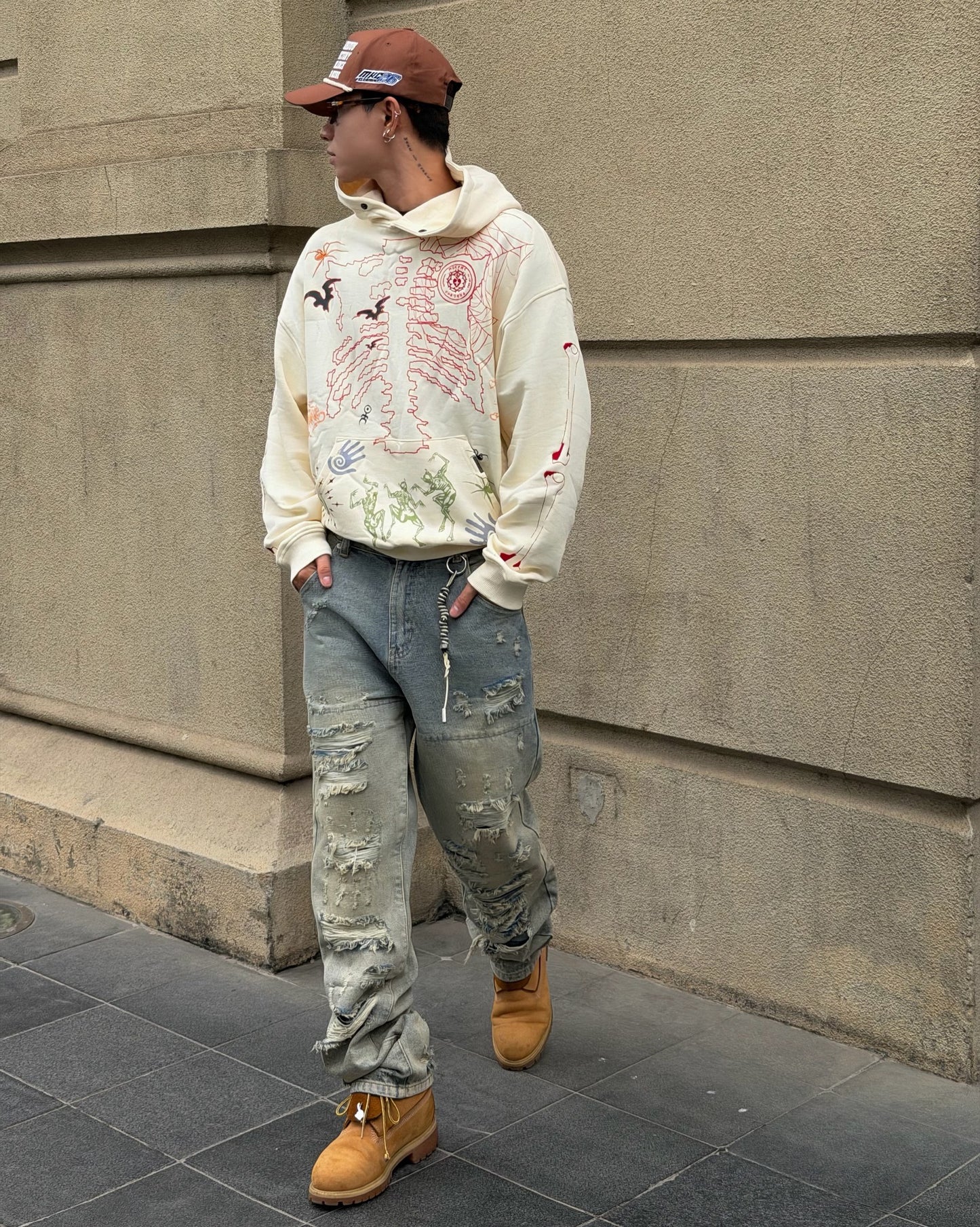 SKELETON CURSE HOODIE