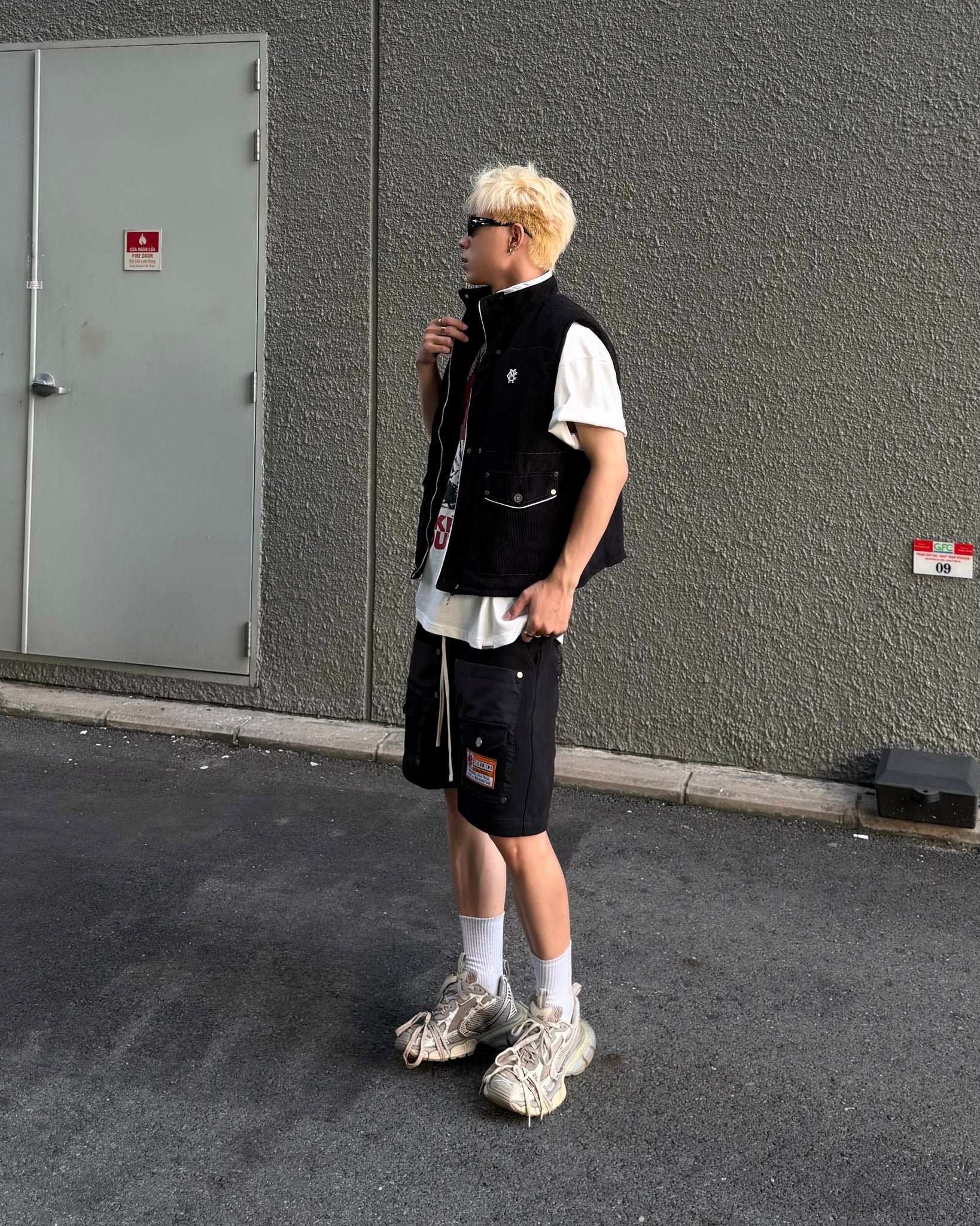 VELVET INNERPRINT GILET