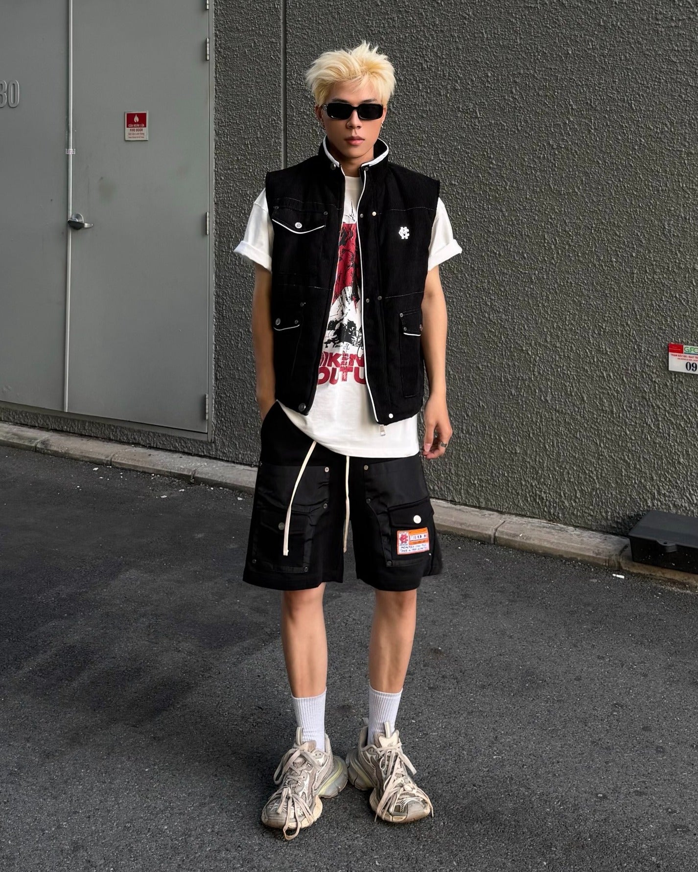 VELVET INNERPRINT GILET