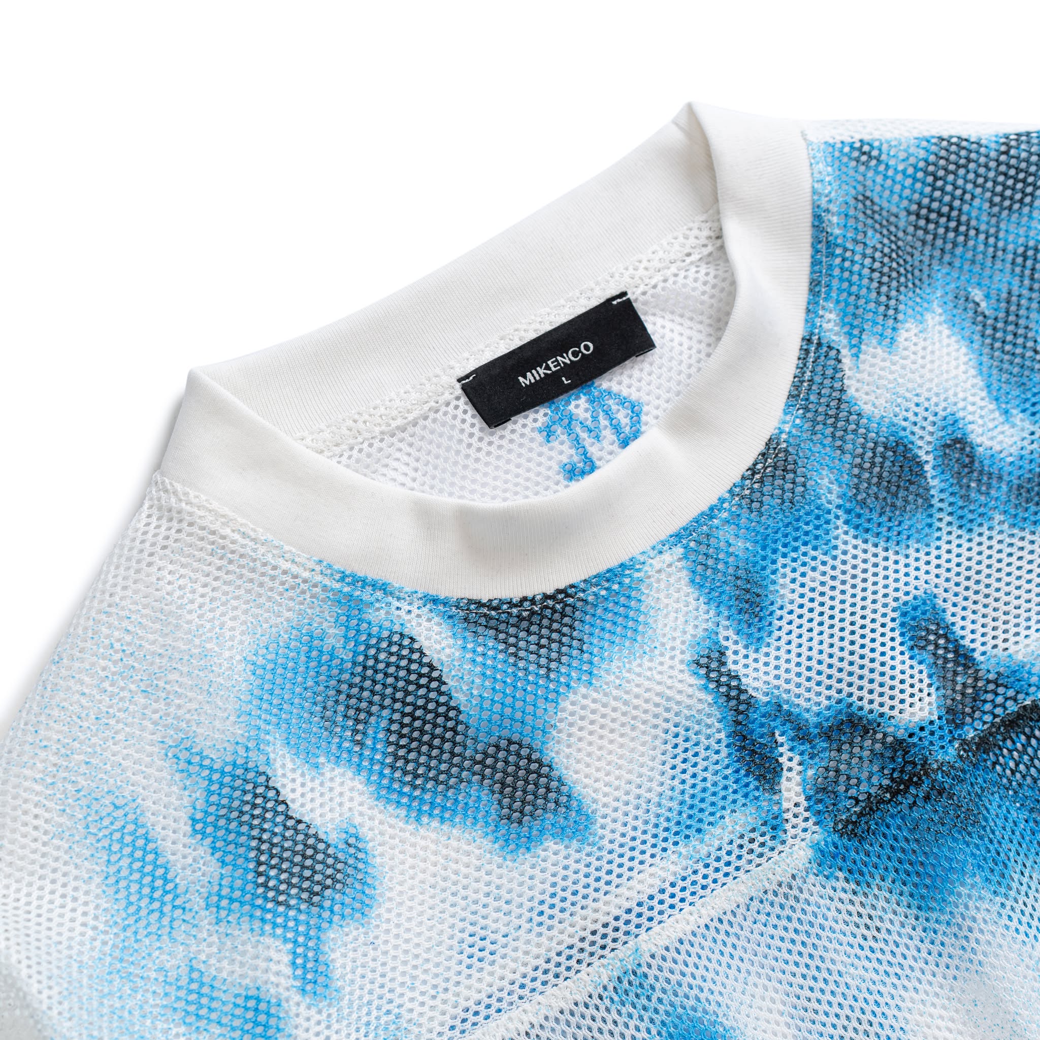 MISTY BLUE MESH JERSEY