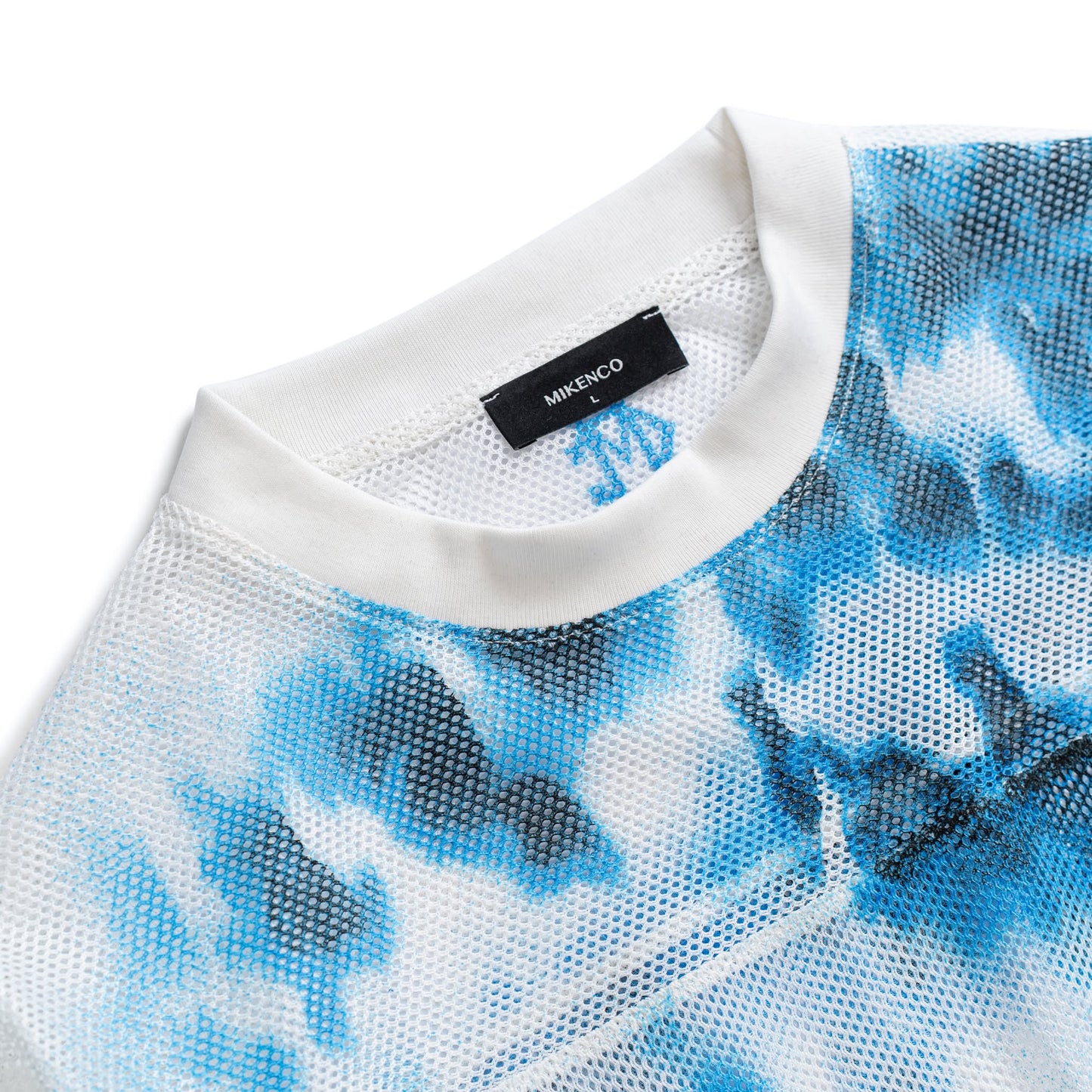 MISTY BLUE MESH JERSEY